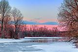 Thawing Irish Creek At Sunrise_34371